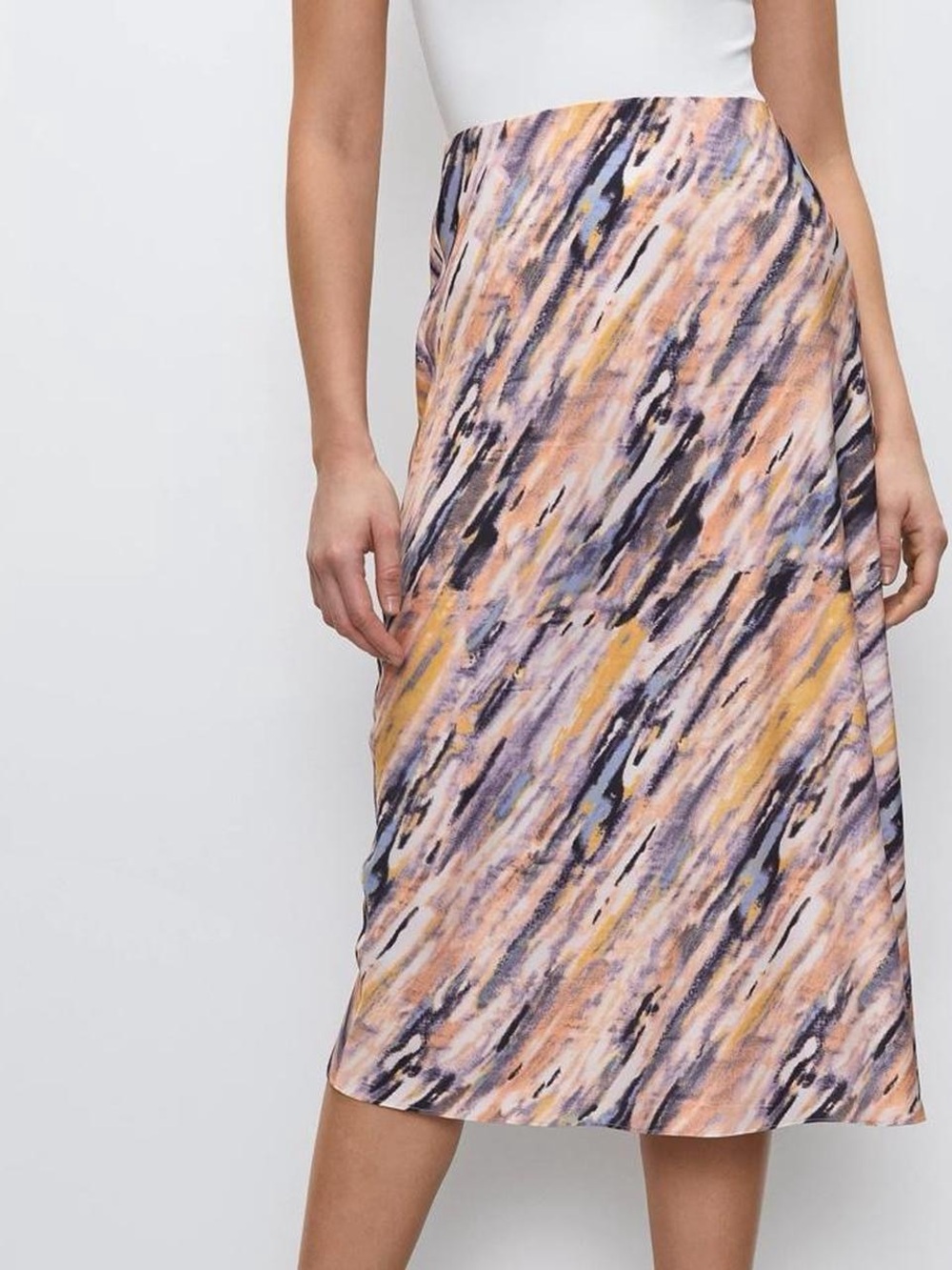 Aritzia Babaton Midi Slip Skirt